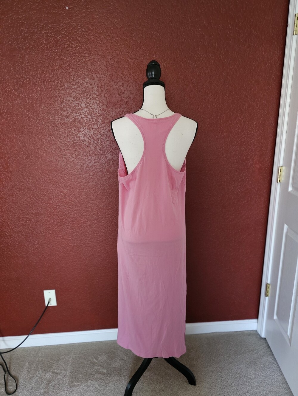 Victoria's Secret Pink Sleeveless Logo Sleep Maxi - Picture 5 of 8